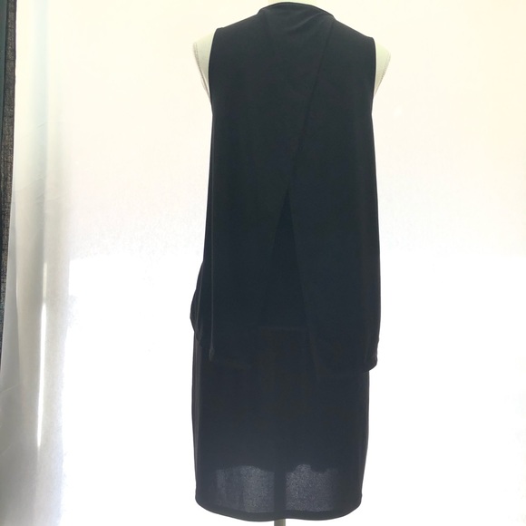 bcbg eneration black overlay dress size small - Picture 5 of 8